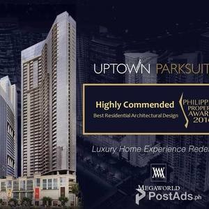 Preselling Condo-Uptown Park Suites-1 Bedroom Suite with Balcony | PostAds PH