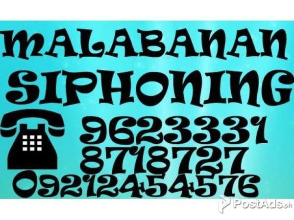 SANPABLO Malabanan siphoning services Pangasinan 8718727 / 09178832279