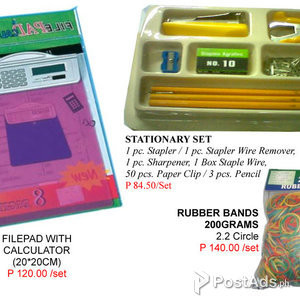 Mathematical instrument set Correction set Filepad with calculator | PostAds PH