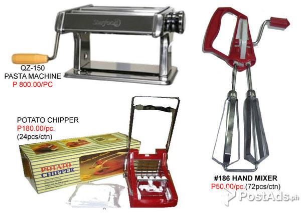 Measuring cup Scoop Vegetable steamer Electric sealer Pasta Machine