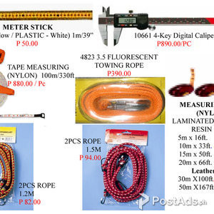 Nylon Steel Measuring tape Rope Meter stick Digital caliper Tie belt | PostAds PH