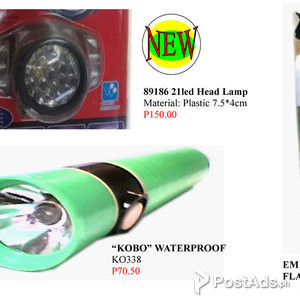 Flashlight Lantern Flashlight bulbs Recepatcle porcelain Head lamp | PostAds PH