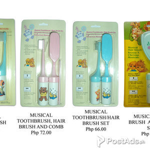 Musical Toothbrush Hair brush and Comb | PostAds PH