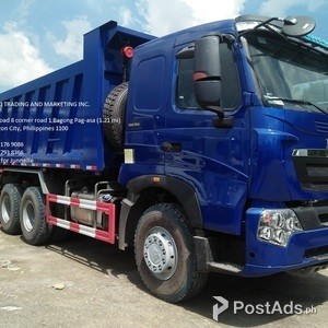 34. HOWO A7 - T7 front face 10 Wheeler Dump Truck 20m³ | PostAds PH