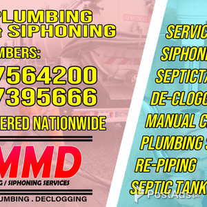 CAMARINES SUR RMMD PLUMBING AND SIPHONING SERVICES 09507564200 | PostAds PH