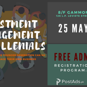 Investment Management for Millenials | PostAds PH