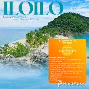 ILOILO (ISLAS DE GIGANTES DAY TOUR | PostAds PH