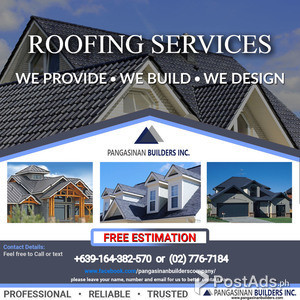 Roofing Services - FREE Estimation | PostAds PH