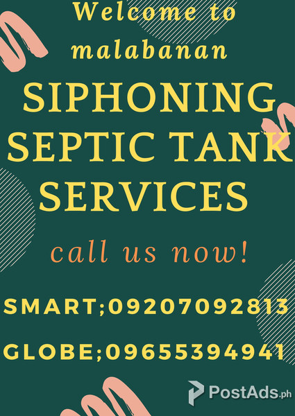 malabon malabanan siphoning septic tank 09207092813