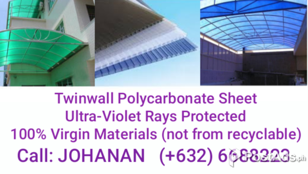 Twinwall Polycarbonate Sheet 