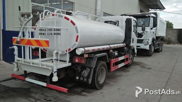 42. 6 WHEELER HOMAN WATER TRUCK 4KL