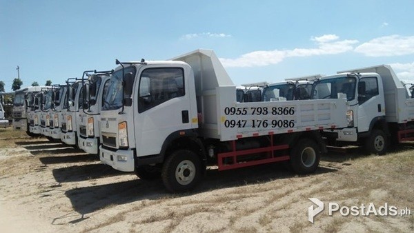 43. Sinotruk Homan 6Wheeler 4x4 4m³ Mini Dump Truck