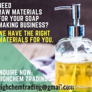 Raw Materials For Soap Making Dishwashing Liquid Detergent Fabcon | PostAds PH