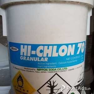 Pool Chemicals Chlorine Hichlon Niclon Sinopec Dry Acid Algaecide | PostAds PH