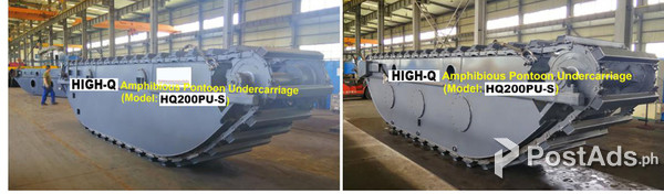 45 .HQ200PU-S amphibious pontoon undercarriage 