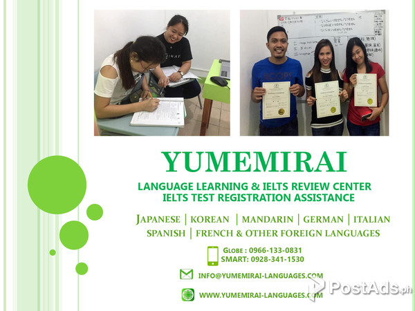 YUMEMIRAI MANDARIN LANGUAGE SCHOOL IN CAVITE