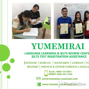 YUMEMIRAI MANDARIN LANGUAGE SCHOOL IN CAVITE | PostAds PH