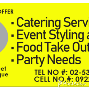 Sanghaya Catering Services | PostAds PH