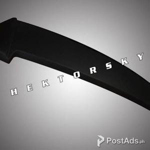 Flat Black Spoiler for Toyota Wigo ₱2,500 | PostAds PH