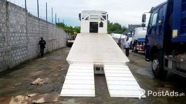 Howo A7 10wheeler Self Loading Truck