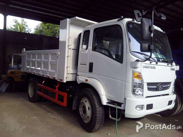 Sinotruk Homan 6Wheeler 4x4 6cbm Mini Dump Truck