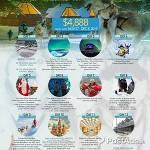 TALES OF LAPLAND TOUR PACKAGE 2019 | PostAds PH