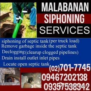 BARUGO CALOOCAN AREA MALABANAN DECLOGGING SERVICE 701-7745 09467202138 | PostAds PH