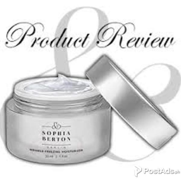 Sophia Berton Skin Cream Fixings present