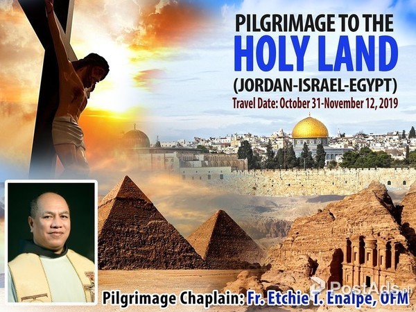 3 IN 1 HOLY LAND PILGRIMAGE PACKAGE