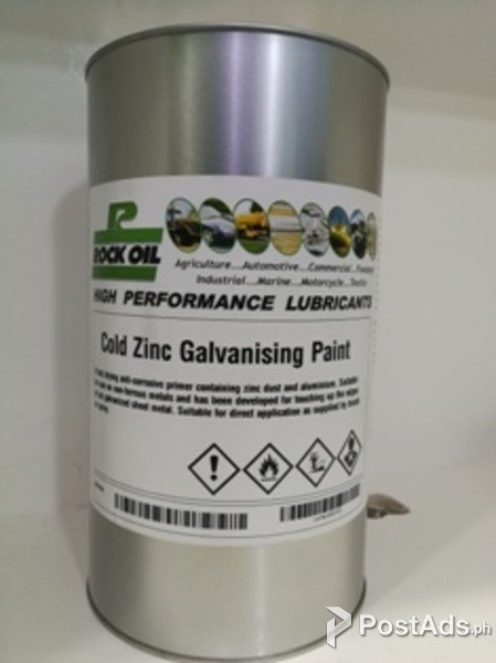 COLD ZINC GALVANIZING PAINT