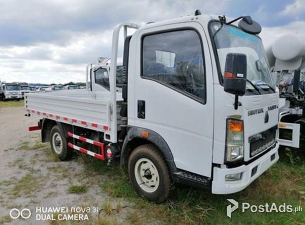 HOWO 4-WHEELER CARGO DROPSIDE 11FT EURO IV