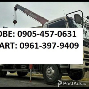 Boom truck for rent and hire | PostAds PH