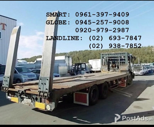 Truck for rent self’s loader 