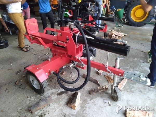 22 ton splitting force log splitter