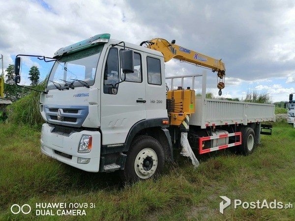 6 WHEELER HOMAN H5 BOOM TRUCK 5 TONS 