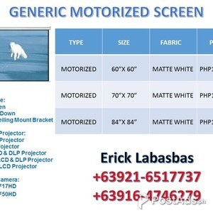 Generic Projection Screen | PostAds PH