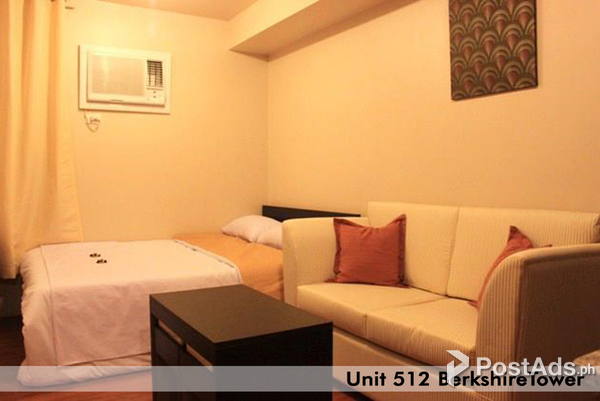 Furnished condo unit studio type available for 1 Month rental