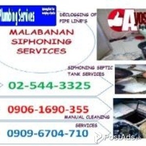 RA Malabanan Siphoning Septic tank Services Valenzuela.09096704710 | PostAds PH