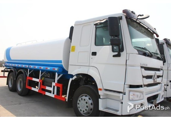 10 Wheeler HOWO A7 Water Truck, SinoTruk