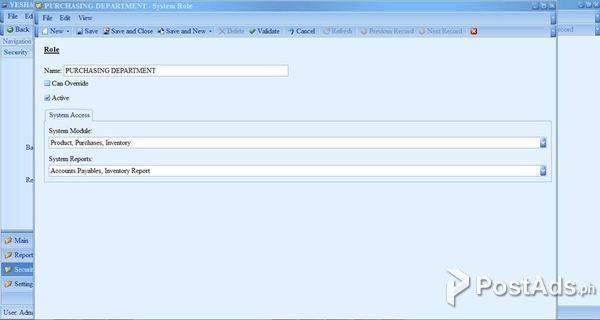 Inventory and Sales Management System 