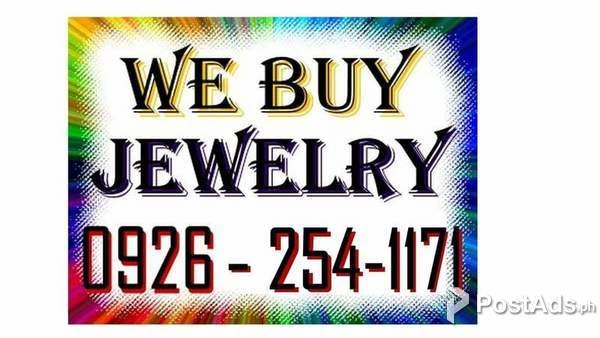 0926-254-1171 JEWELRY BUYER, GOLD BUYER, SCRAPGOLD BUYER, DIAMOND BUYE