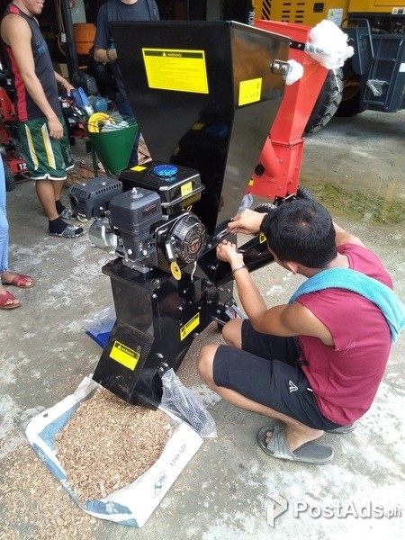 portable wood chipper 76mm chipping capacity!