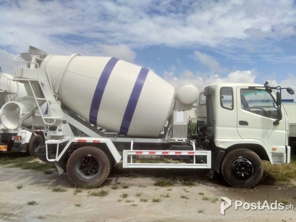 HOMAN H3 6-WHEELS (4CUBIC) Transit Mixer