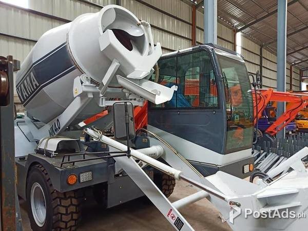 YAMA Self Feeding Mixer 4cbm ,
