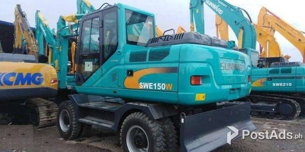 SUNWARD WHEEL TYPE (SWE150W) 0.58CBM Backhoe Capacity