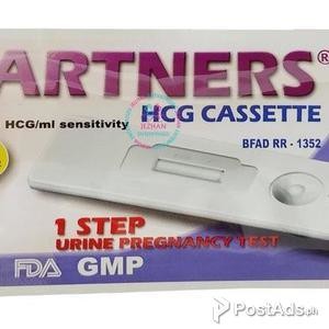 Pregnancy test - HCG Cassette 100's (Partners) | PostAds PH