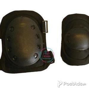 Deluxe Tactical Elbow and knee pad set - Black | PostAds PH