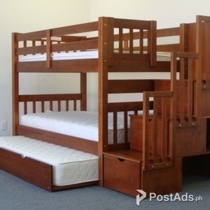 Solidwood custom made furniture Bunkbed | PostAds PH