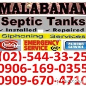 RA Malabanan Las pinas City Siphoning Septic tank.5443325 09061690355 | PostAds PH