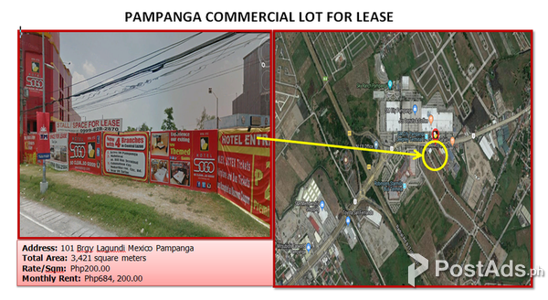 Commercial lot for lease